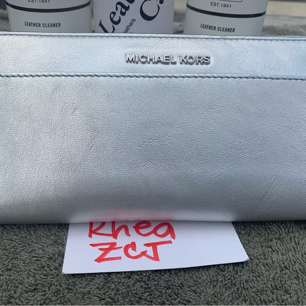 Michael Kors Long Silver Wallet, NEW WITH TAGS! NEVER USED!